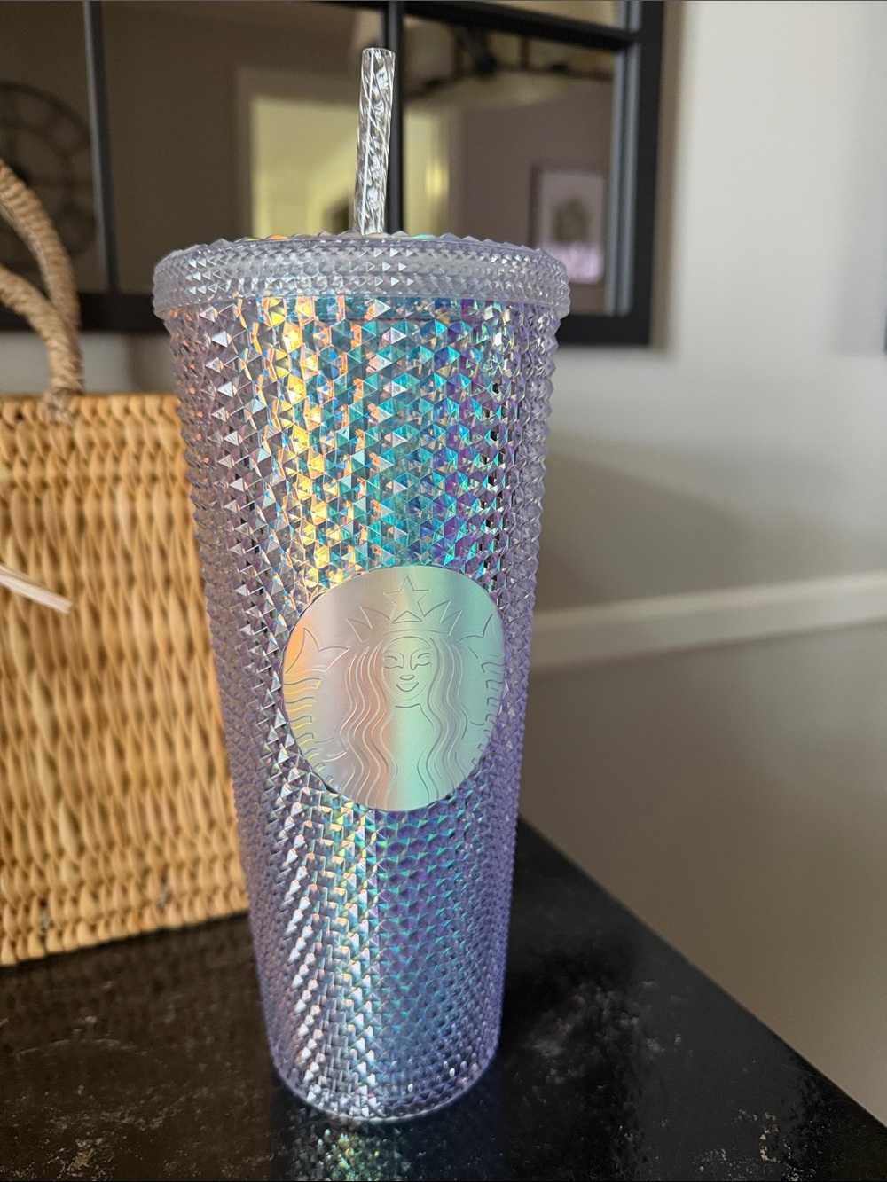 NWT Starbucks Iridescent Studded Venti Tumbler